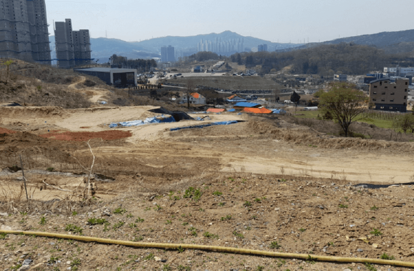 용인시 처인구 신축현장 답사