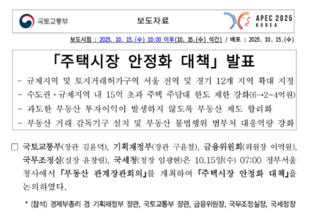 주택시장-안정화-대책-발표-토지거래허가제