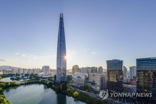 롯데월드타워 전경