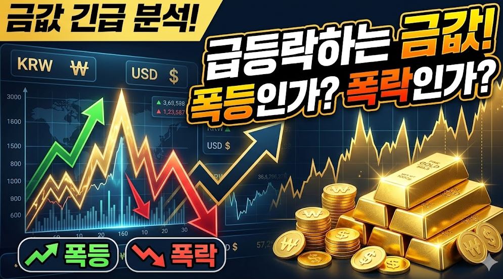 금값 변동 사진