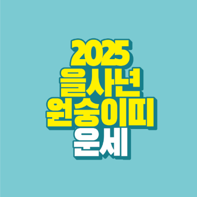 썸네일-2025-을사년-원숭이띠-운세