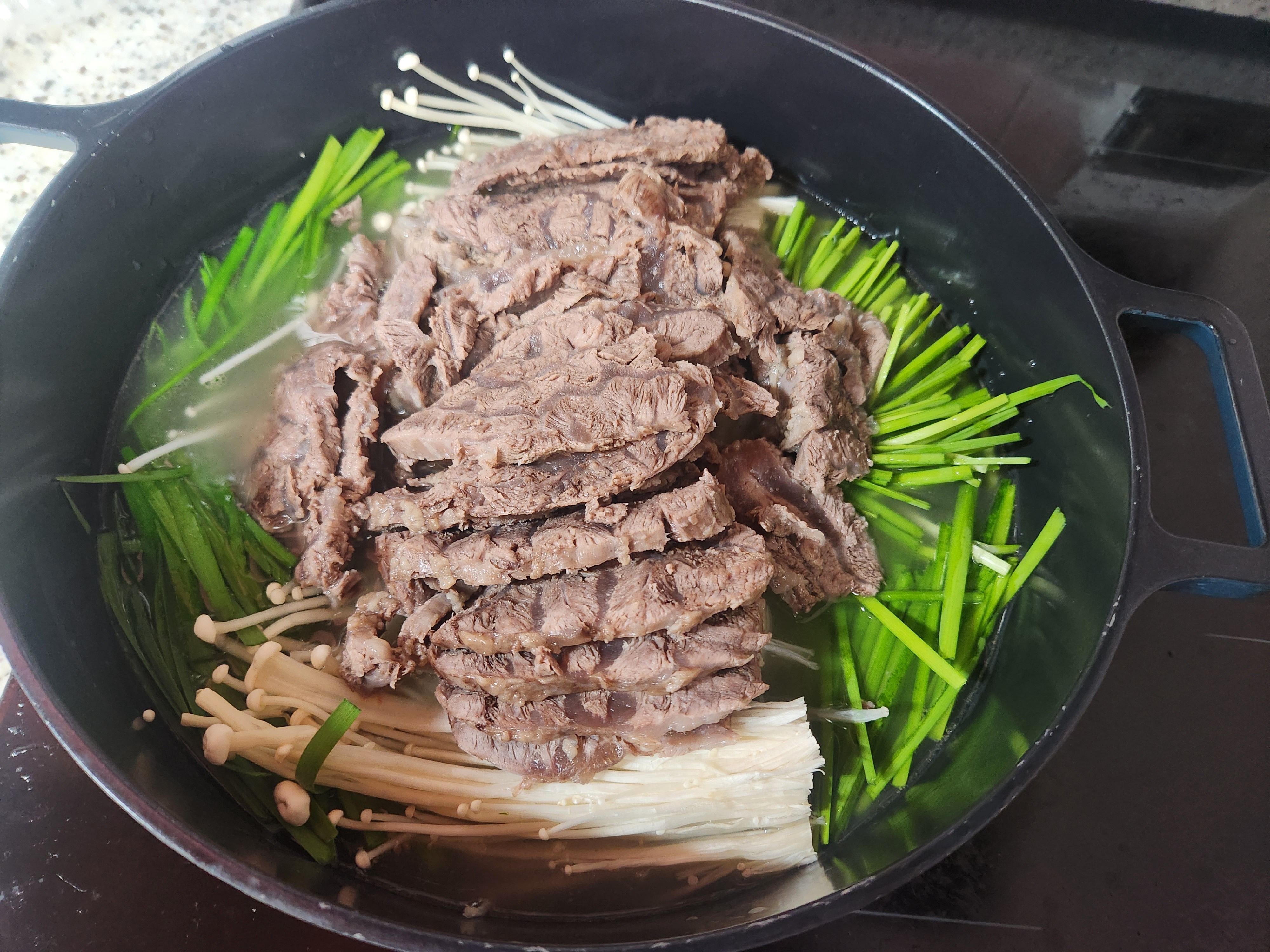 아롱사태수육