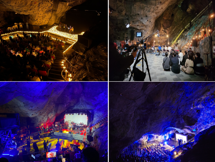 광명동굴 가는 길