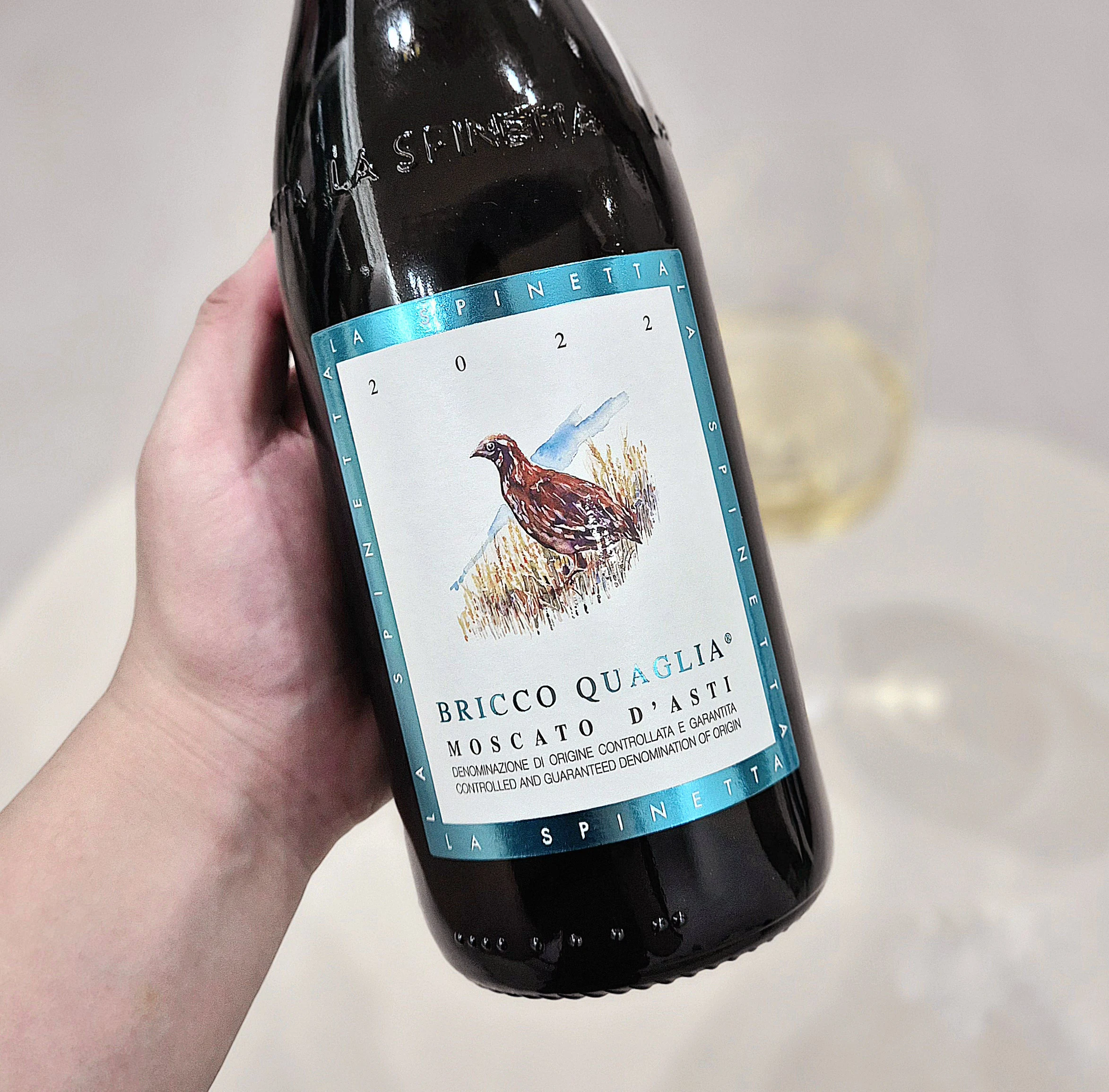 라 스피네타 브리코 콸리아 모스카토 다스티 (La Spinetta Bricco Quaglia Moscato d'Asti) 2022