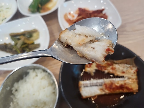 거문도섬 해오름식당 갈치조림