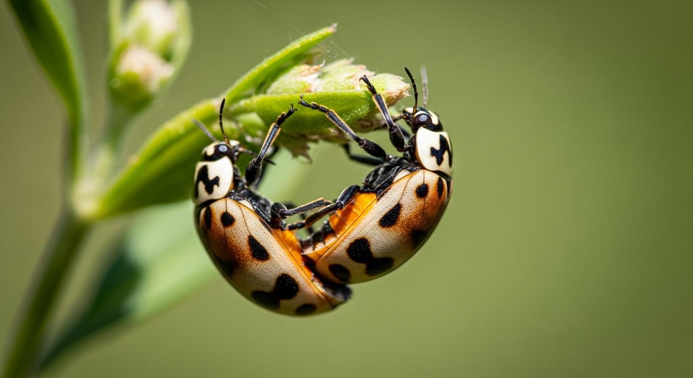 러브 버그 암수
