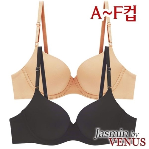 비너스자스민 A F컵 메모리폼몰드브라1종 JBR1163