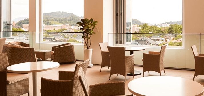 전주 수영장 라한호텔 한옥마을