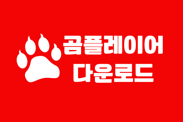 곰플레이어 다운로드