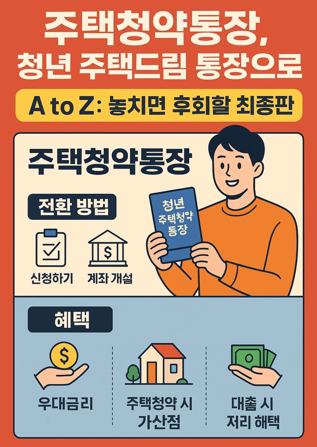 🏠 주택청약통장, 청년 주택드림 통장으로 전환하는 방법과 혜택 A to Z: 놓치면 후회할 최종판 💰