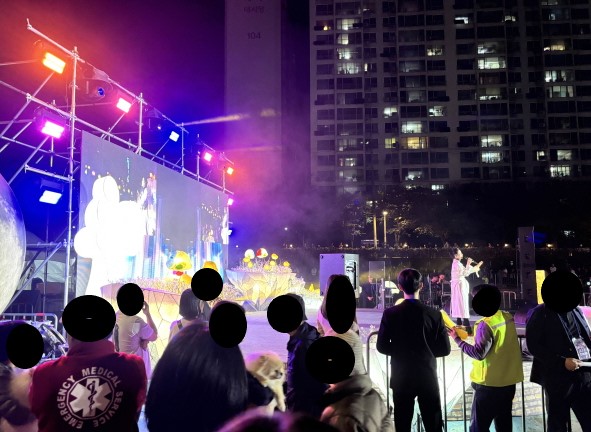 우이천 등축제