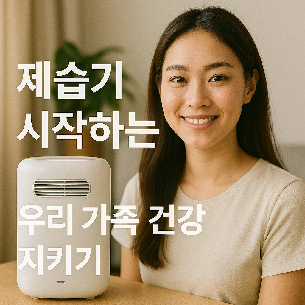 제습기로 시작하는 우리 가족 건강 지키기