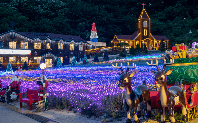 허브아일랜드-산타정원