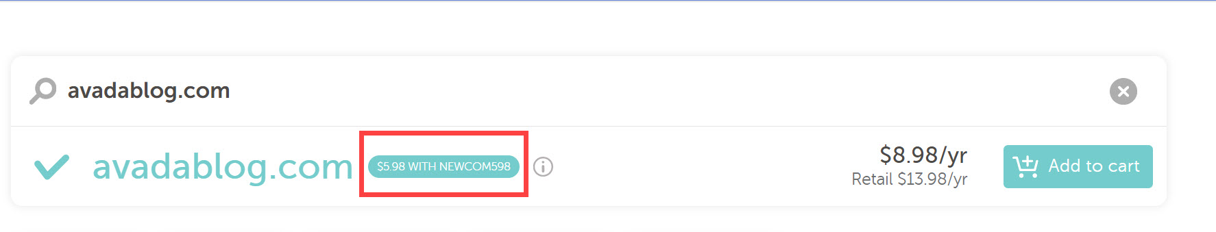 네임칩 닷컴 도메인 등록비