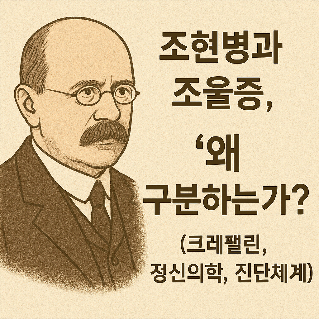 조현병과 조울증, 왜 구분하는가? (크레팰린, 정신의학, 진단체계)에 관한 사진