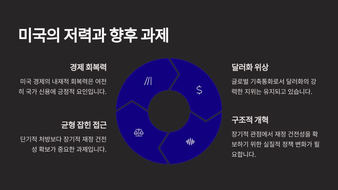 미국의 저력과 향후 과제