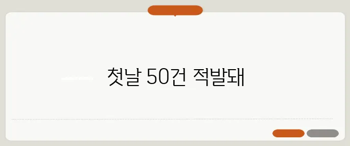 AI 딥페이크 범죄 처벌 강화법 시행 첫날 50건이 적발되었습니다.