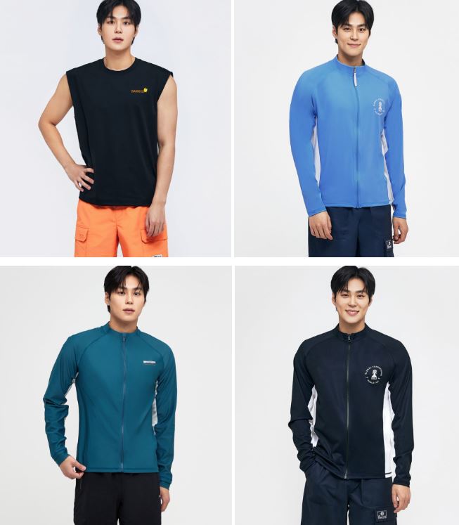 배럴 남성 래쉬가드