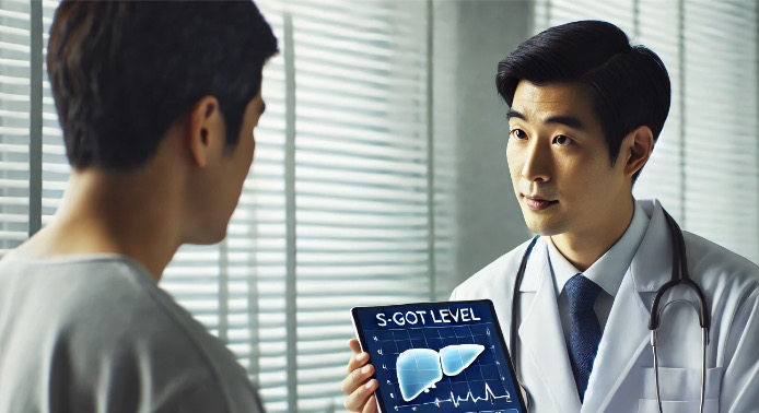 S-GOT 수치가 높게 나왔다면