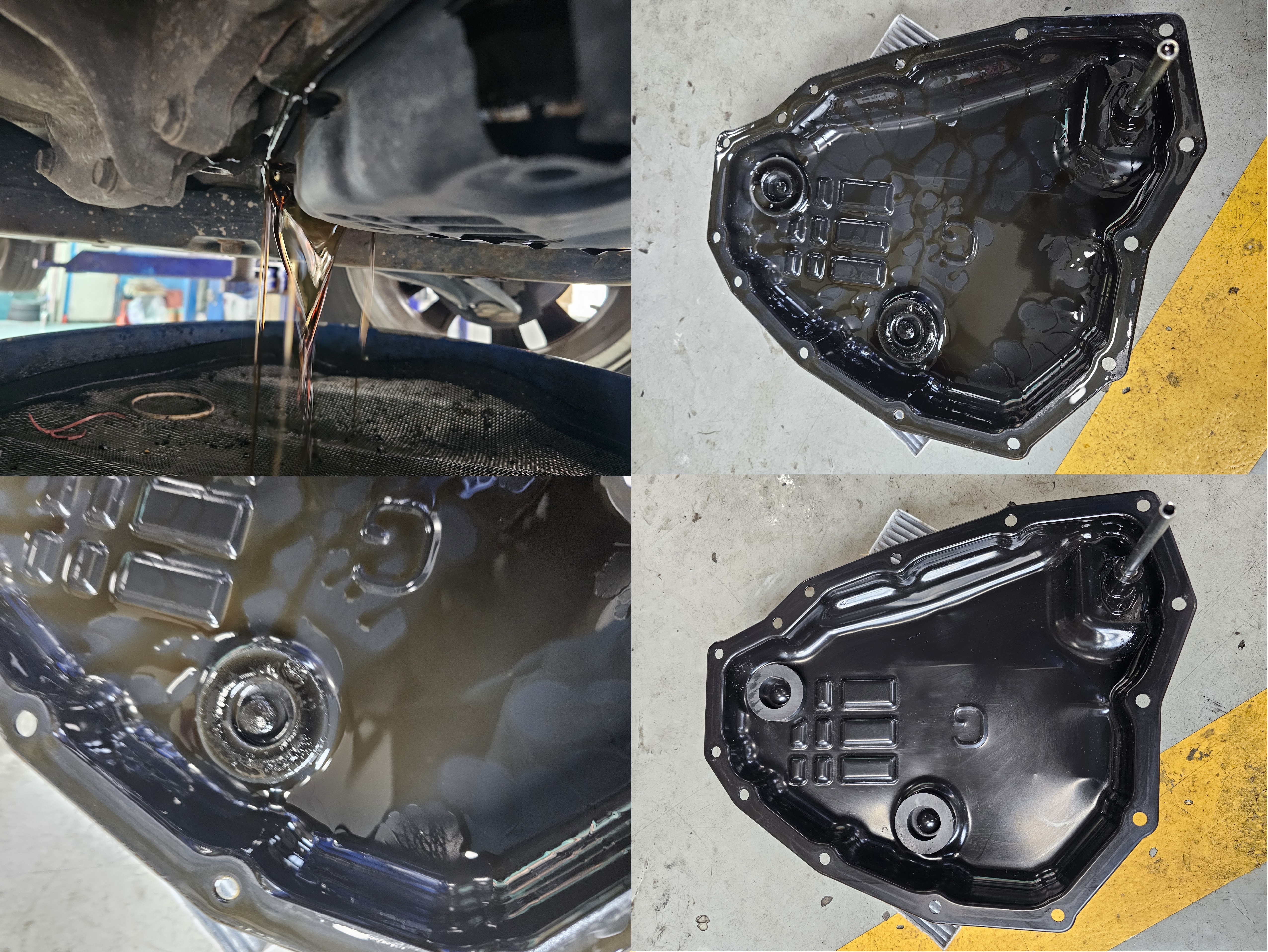 쉐보레 정릉서비스센터 스파크 tpms 에어컨필터 브레이크오일 미션오일 점화플러그 교체 대공사