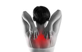 왼쪽 등쪽 통증