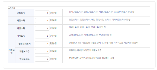 중위소득 확인방법