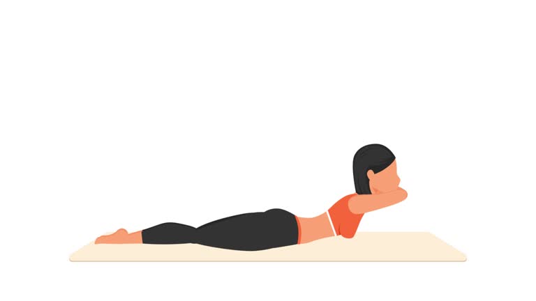 허리 강화 운동 사진