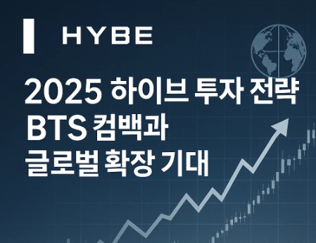 하이브(HYBE) 2025 하반기 투자 전략|BTS 컴백과 글로벌 확장
