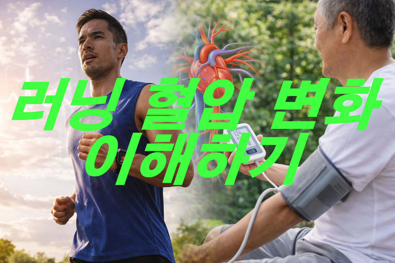 러닝 혈압 변화 이해하기