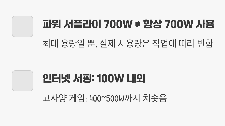 내 컴퓨터, 도대체 전기를 얼마나 먹을까?