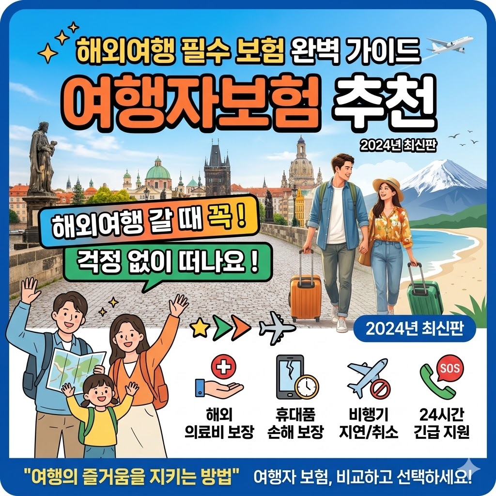 해외 여행자 보험 비교해서 가입하러 가기