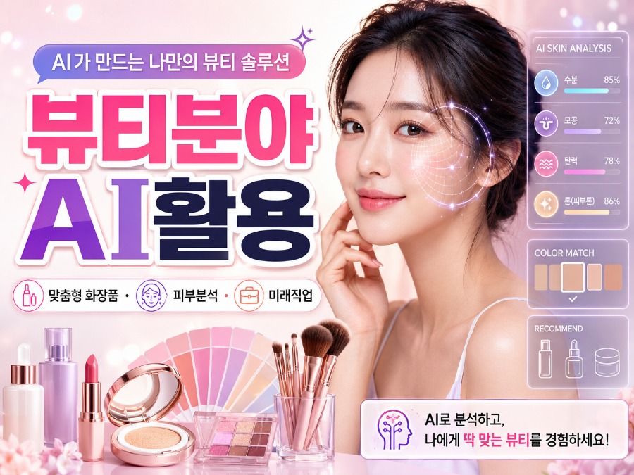 뷰티 AI 활용 (피부 분석, 데이터 분석가)