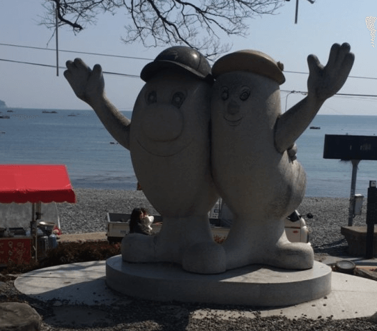 학동몽돌해변_마스코트