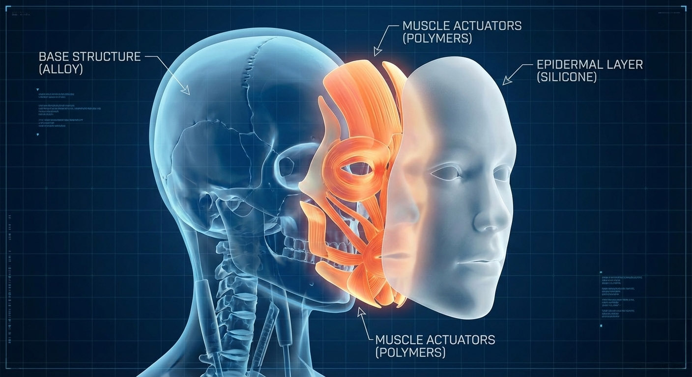 휴머노이드 얼굴의 멀티레벨 표정 레이어링 기술: ‘한 표정’이 아니라 ‘4개의 층’을 합성해야 자연스러워집니다