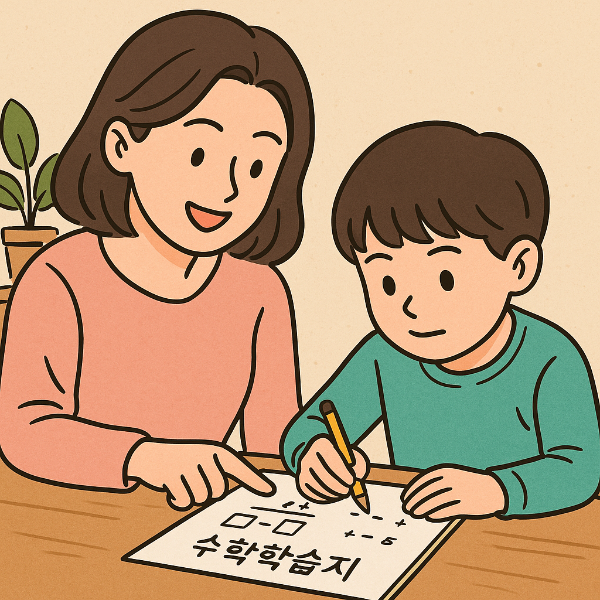 학원 안 보내도 된다! 7살 아이를 위한 부모표 학습지 루틴