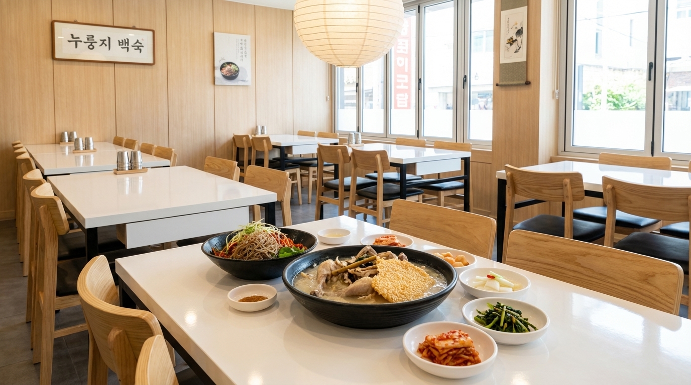 전현무계획3 용인 <누룽지백숙, 쟁반막국수> 위치정보