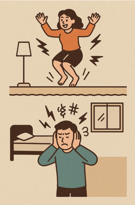 층간소음 없이 사는법 (아파트소음, 도시생활, 소음해결)에 대한 사진