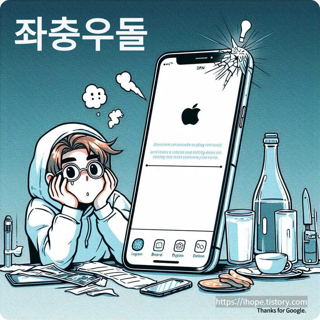 iPhone screen freezes