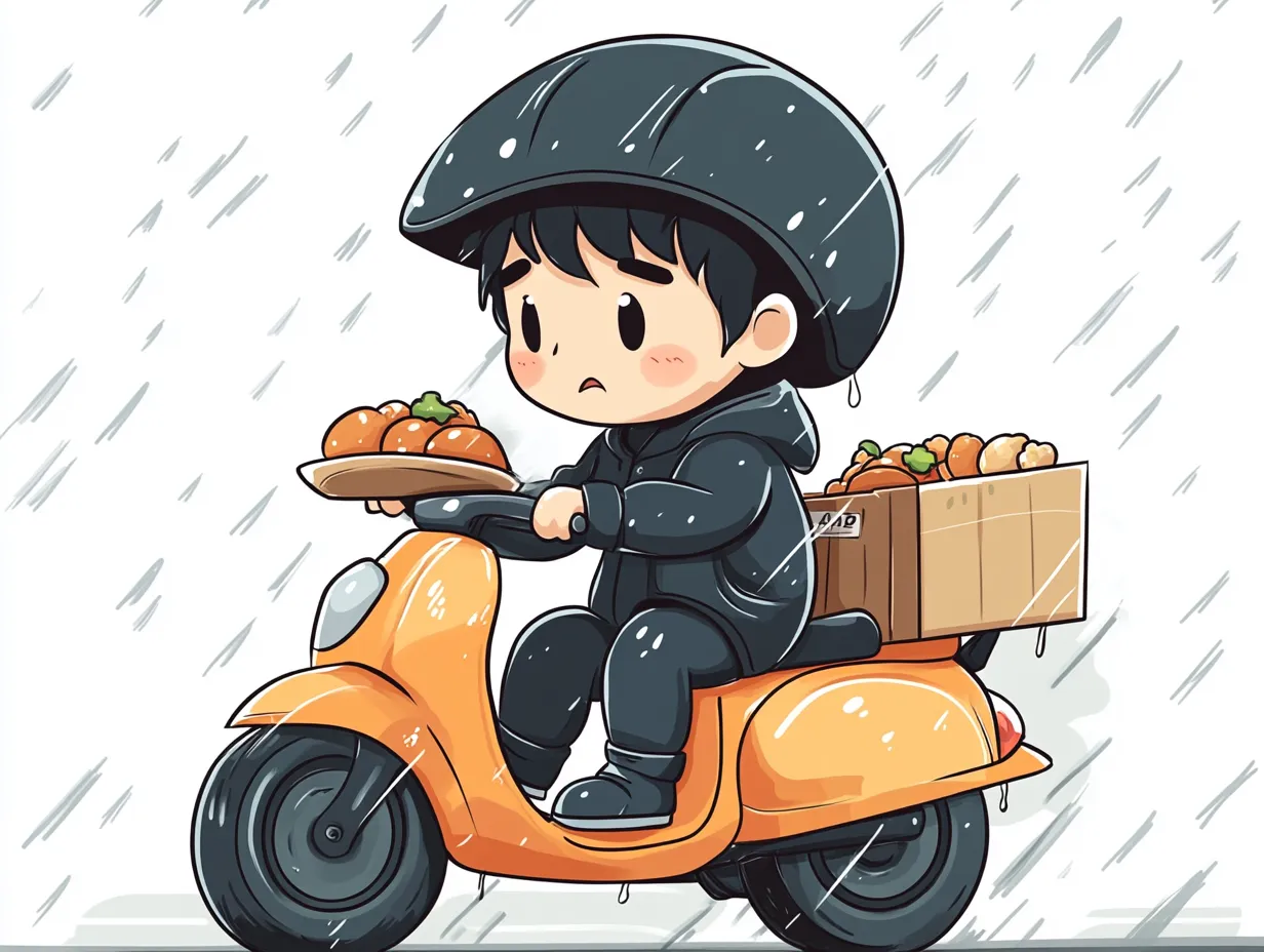 배달 라이더의 고충과 현실