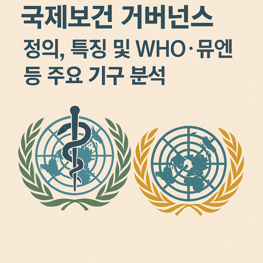 국제보건 거버넌스: 정의, 특징 및 WHO·유엔 등 주요 기구 분석