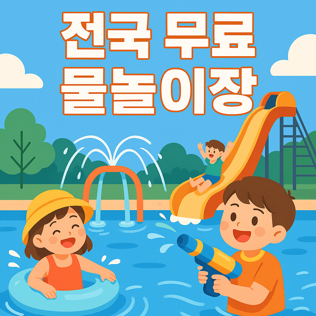 아기랑 가기 좋은 전국 물놀이장