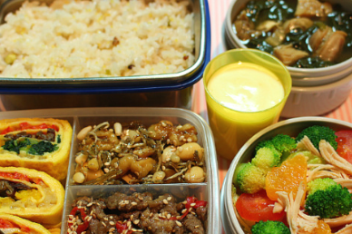 수능 보온도시락 보온력