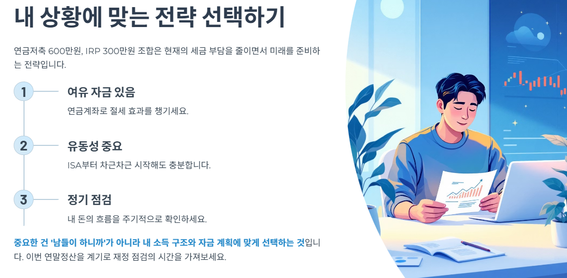 내 상황에 맞는 전략 선택하기