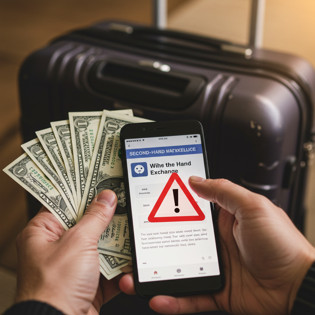 "남은 달러 삽니다"…여행 후 중고거래, 잘못하면 경찰서 갑니다