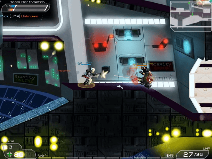 총을-이용하여-적들과-대결하는-화면