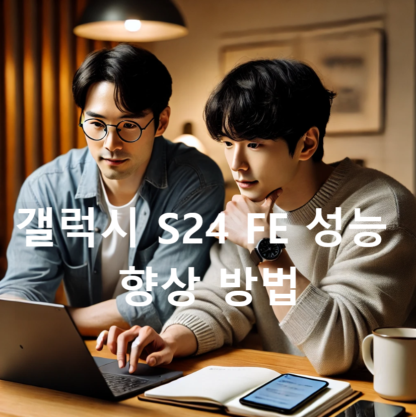 갤럭시 S24 FE 성능 향상 방법
