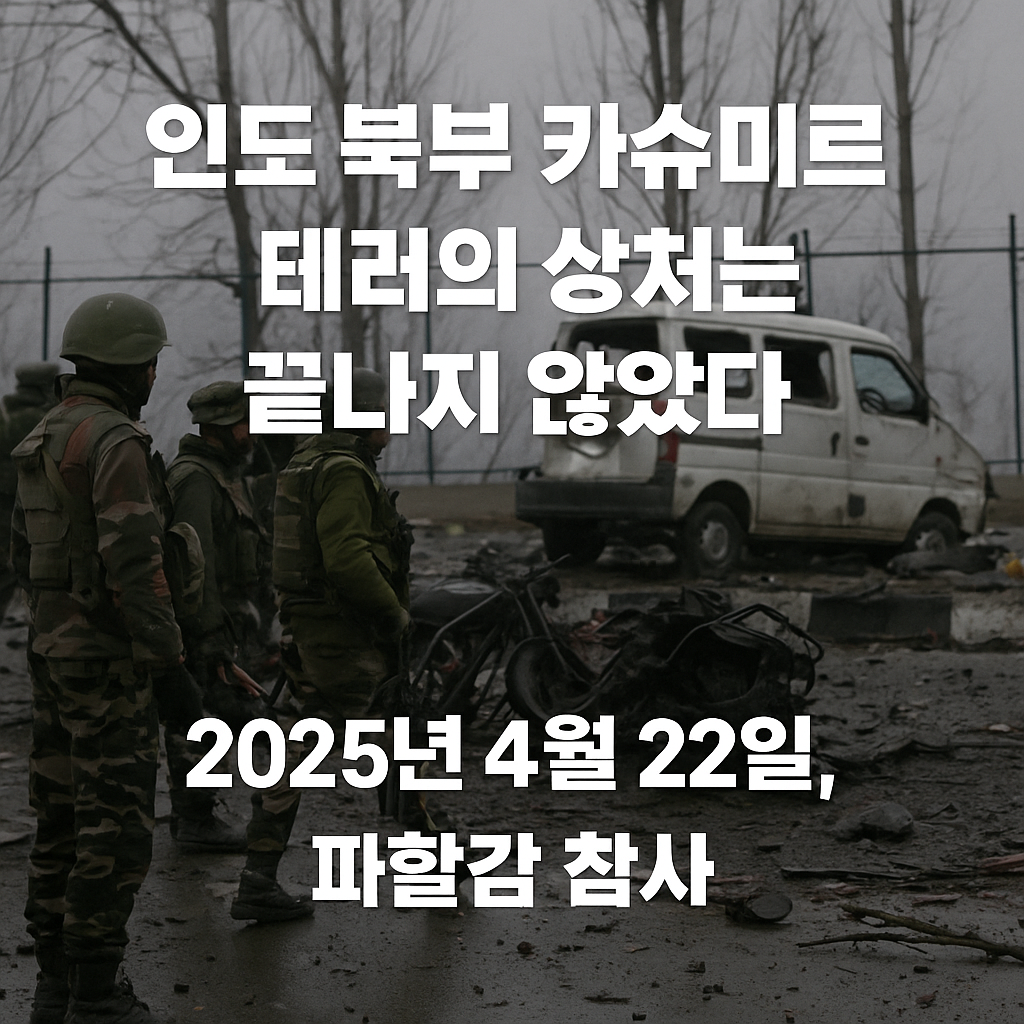 🕌 인도 북부 카슈미르, 테러의 상처는 끝나지 않았다