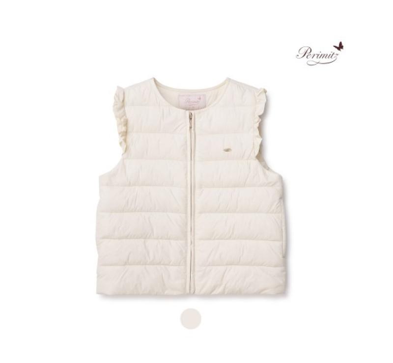 페리미츠 프릴 웰론 경량조끼 여아조끼 유아동복 P2311V052 06