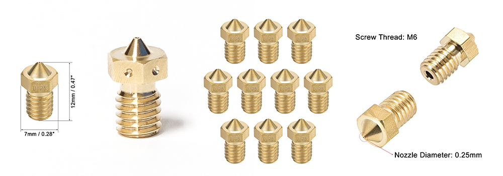 황동(BRASS) 노즐