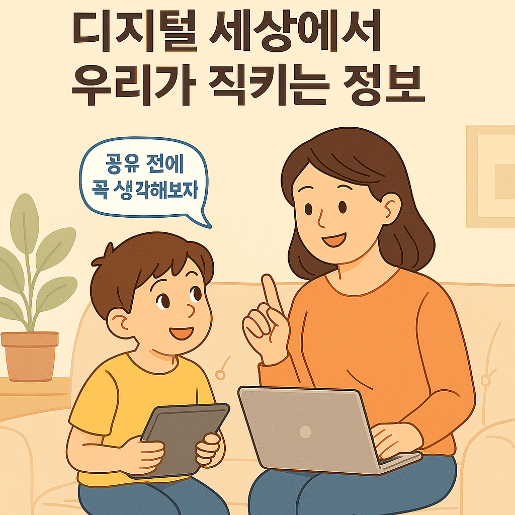 개인정보, 우리 아이 스스로 지킬 수 있어요